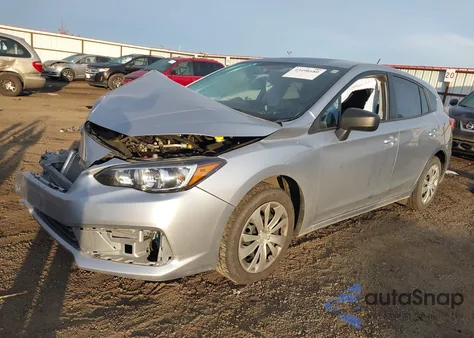 2021 Subaru Impreza 5-Door из США, поврежденный, VIN 4S3GTAB69M3702755